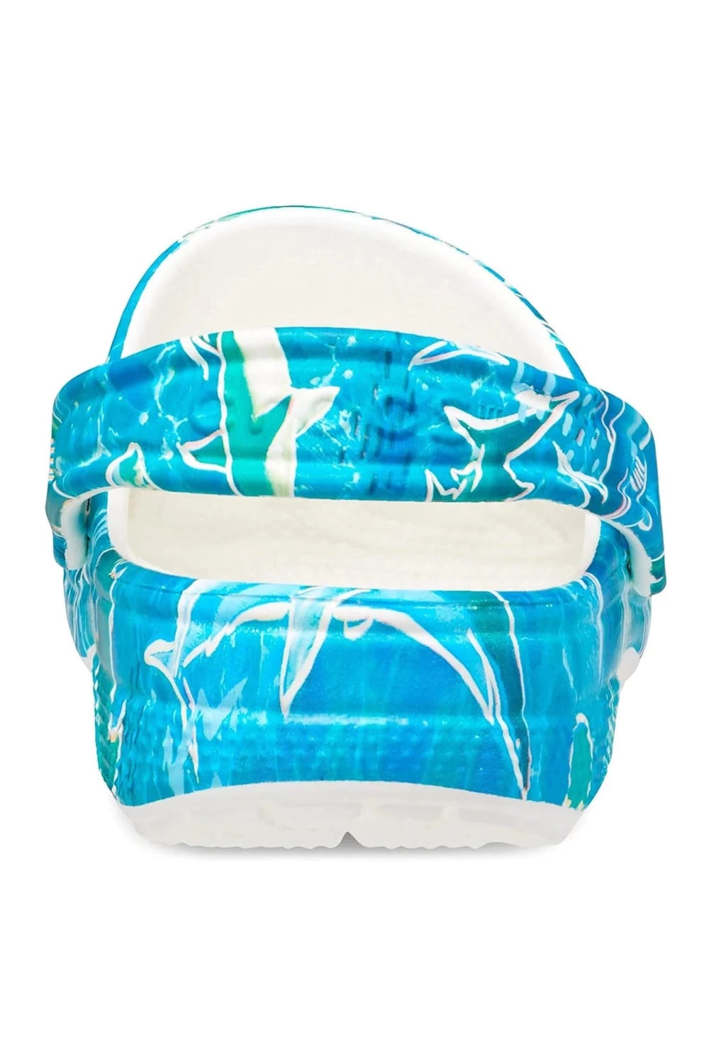 Crocs Childrens/Kids Classic Pool Party Shark Clogs 6 Crocs Childrens/Kids Classic Pool Party Shark Clogs - Image 4