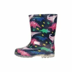 Mountain Warehouse Childrens/Kids Splash Galoshes - Light Teal/Black/Pink 10 Mountain Warehouse Childrens/Kids Splash Galoshes - Light Teal/Black/Pink -Beechfield Sales M05063107185273 210101559