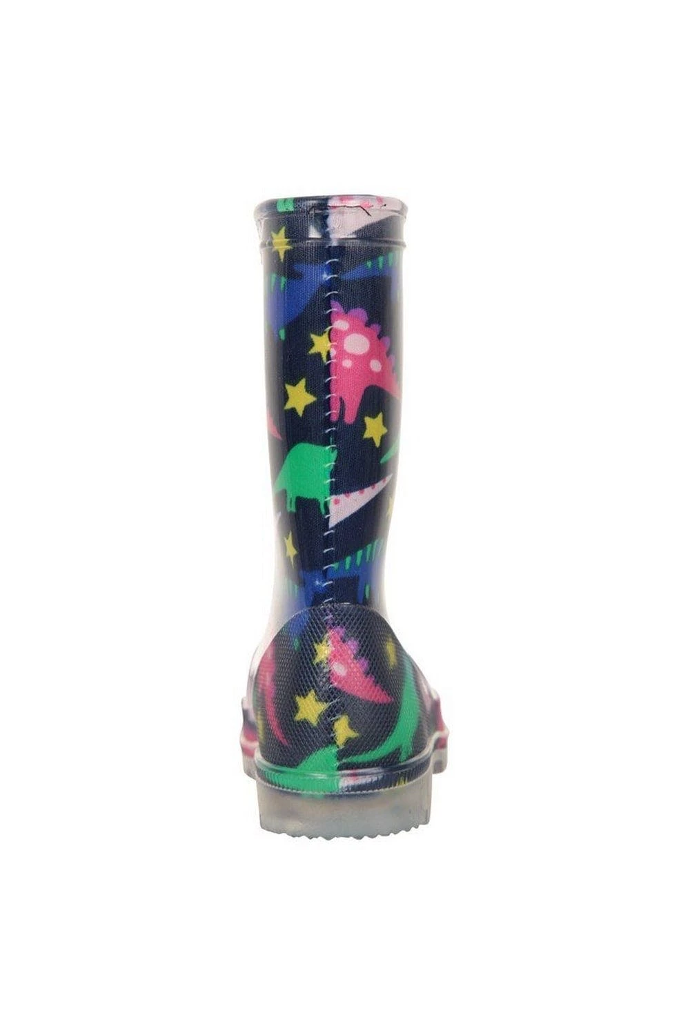 Mountain Warehouse Childrens/Kids Splash Galoshes - Light Teal/Black/Pink 4 Mountain Warehouse Childrens/Kids Splash Galoshes - Light Teal/Black/Pink - Image 2