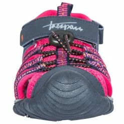 TRESPASS Childrens/Kids Nantucket Active Closed Toe Beach Sandals - Heather Rose