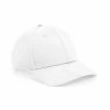 BEECHFIELD Unisex Adult Urbanwear 6 Panel Snapback Cap - White -Beechfield Sales M05063107419439 13022604