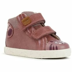 Geox Girls Kilwi Leather Sneakers