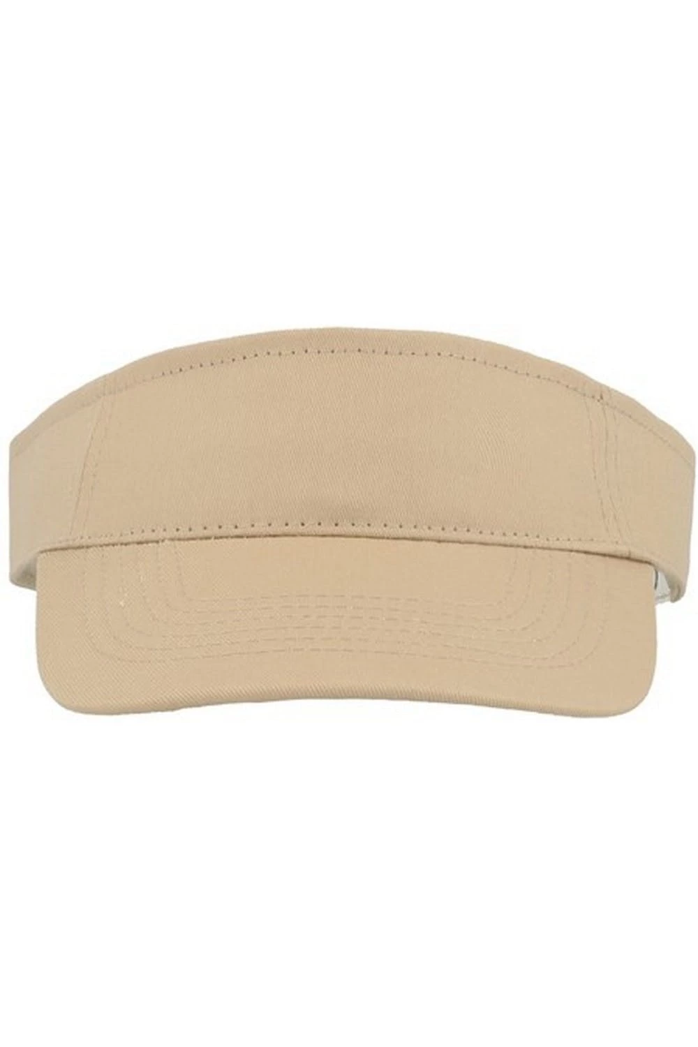 ATLANTIS Unisex Adult Roland Structured Visor Cap - Khaki 3 ATLANTIS Unisex Adult Roland Structured Visor Cap - Khaki