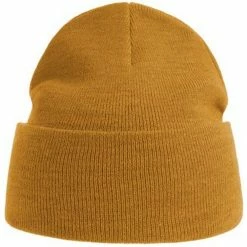 ATLANTIS Unisex Adult Pure Recycled Beanie - Mustard Yellow