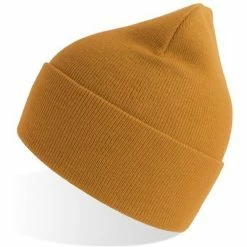 ATLANTIS Unisex Adult Pure Recycled Beanie - Mustard Yellow 7 ATLANTIS Unisex Adult Pure Recycled Beanie - Mustard Yellow -Beechfield Sales M05063107615138 4087382019