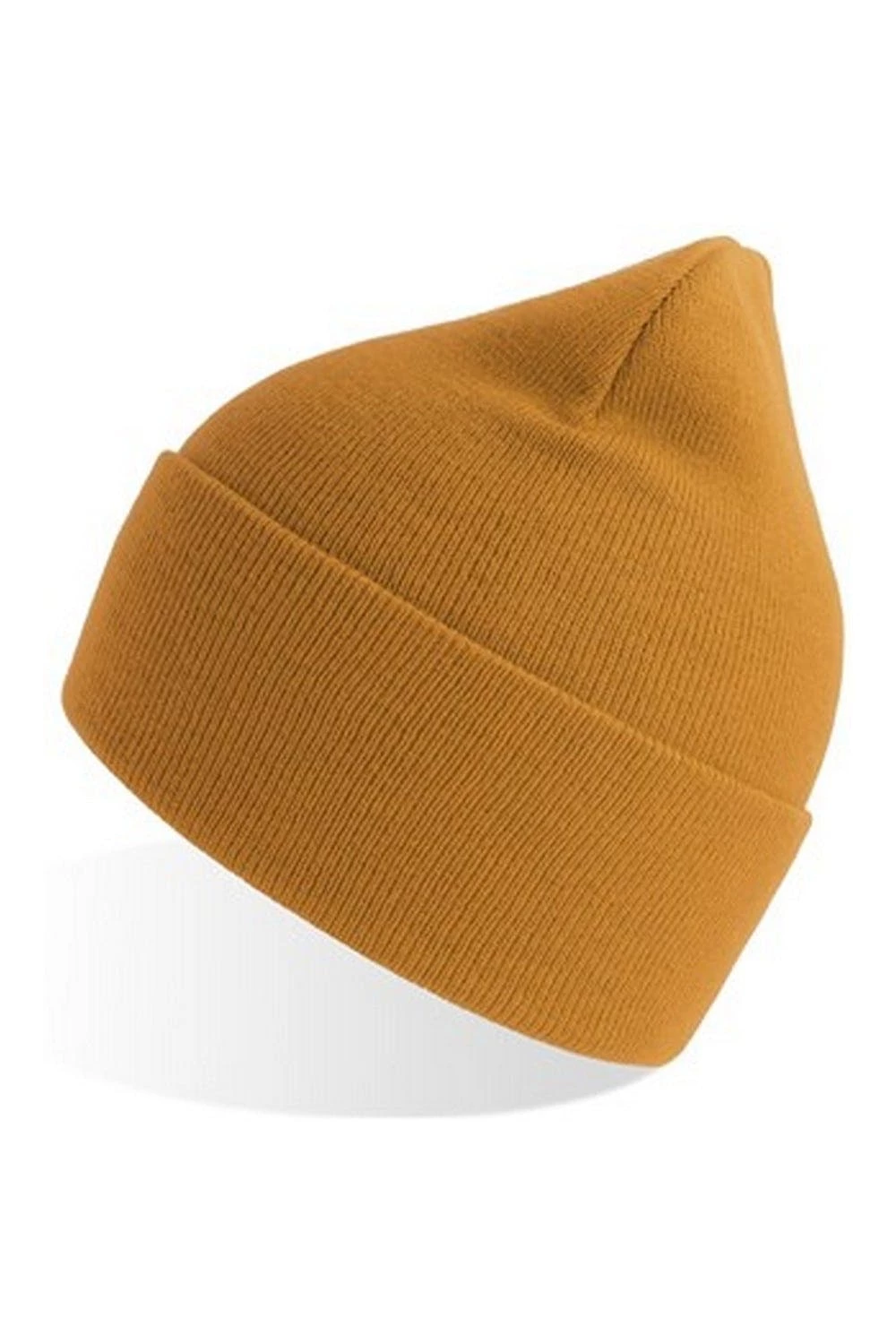 ATLANTIS Unisex Adult Pure Recycled Beanie - Mustard Yellow 5 ATLANTIS Unisex Adult Pure Recycled Beanie - Mustard Yellow - Image 3