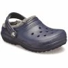 Crocs Childrens/Kids Classic Lined Clogs - Navy/Charcoal 1 Crocs Childrens/Kids Classic Lined Clogs - Navy/Charcoal -Beechfield Sales M05063107638663 3100409252