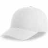 ATLANTIS Recy Six Recycled Polyester Baseball Cap - White 1 ATLANTIS Recy Six Recycled Polyester Baseball Cap - White -Beechfield Sales M05063107765499 3729130682