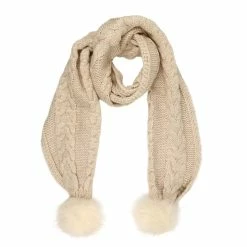 Regatta Womens/Ladies Lovella III Bobble Winter Scarf - Light Vanilla