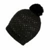 Regatta Womens/Ladies Lorelai IV Bobble Winter Hat - Black -Beechfield Sales M05063238069244 1470473796