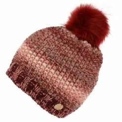 Regatta Women&apos;s Frosty V Knitted Beanie - Claret Red