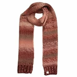 Regatta Womens/Ladies Frosty Knitted Scarf - Claret Red