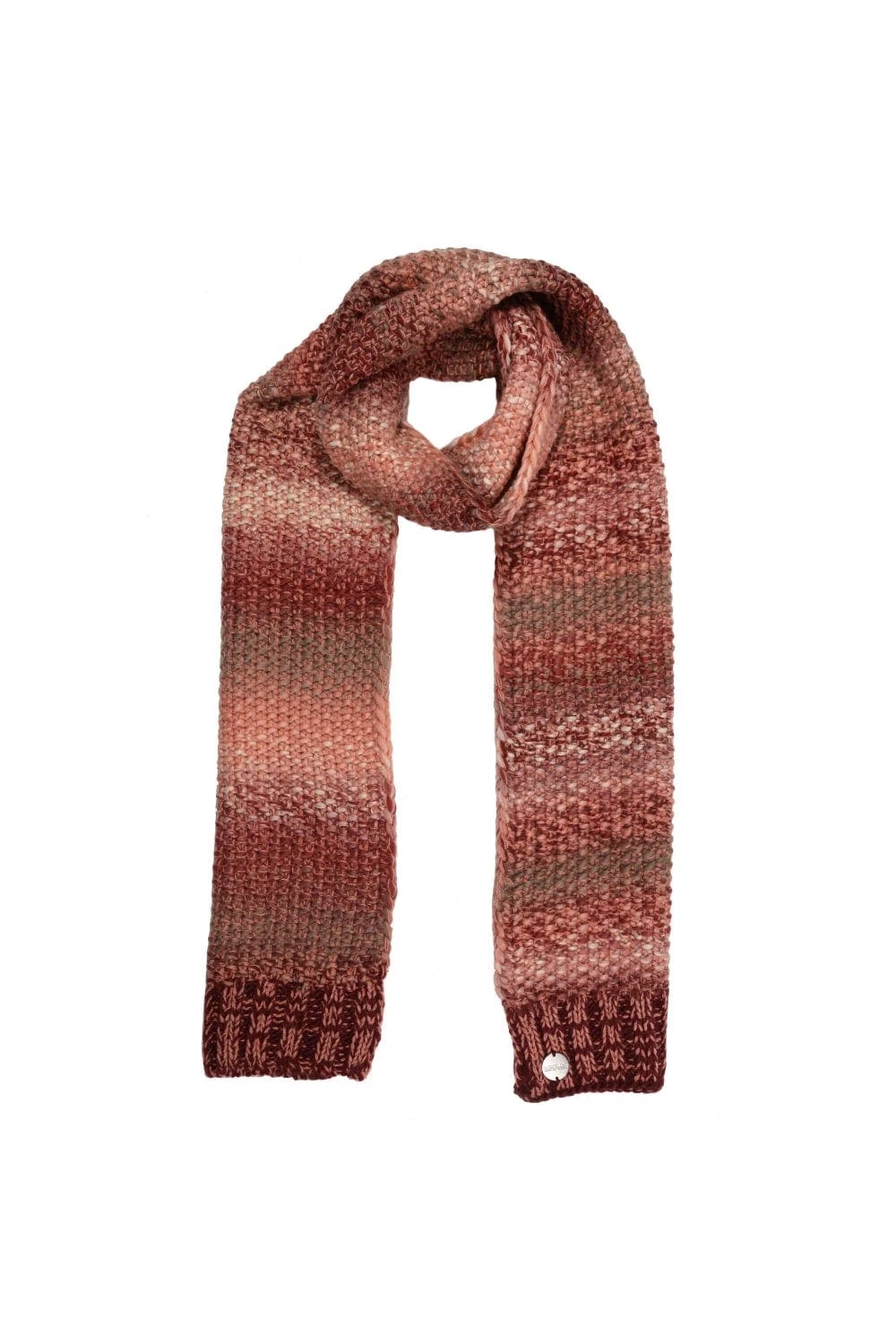 Regatta Womens/Ladies Frosty Knitted Scarf - Claret Red 3 Regatta Womens/Ladies Frosty Knitted Scarf - Claret Red