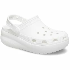 Crocs Childrens/Kids Classic Cutie Clogs - White 10 Crocs Childrens/Kids Classic Cutie Clogs - White -Beechfield Sales M05063238125902 1002654057