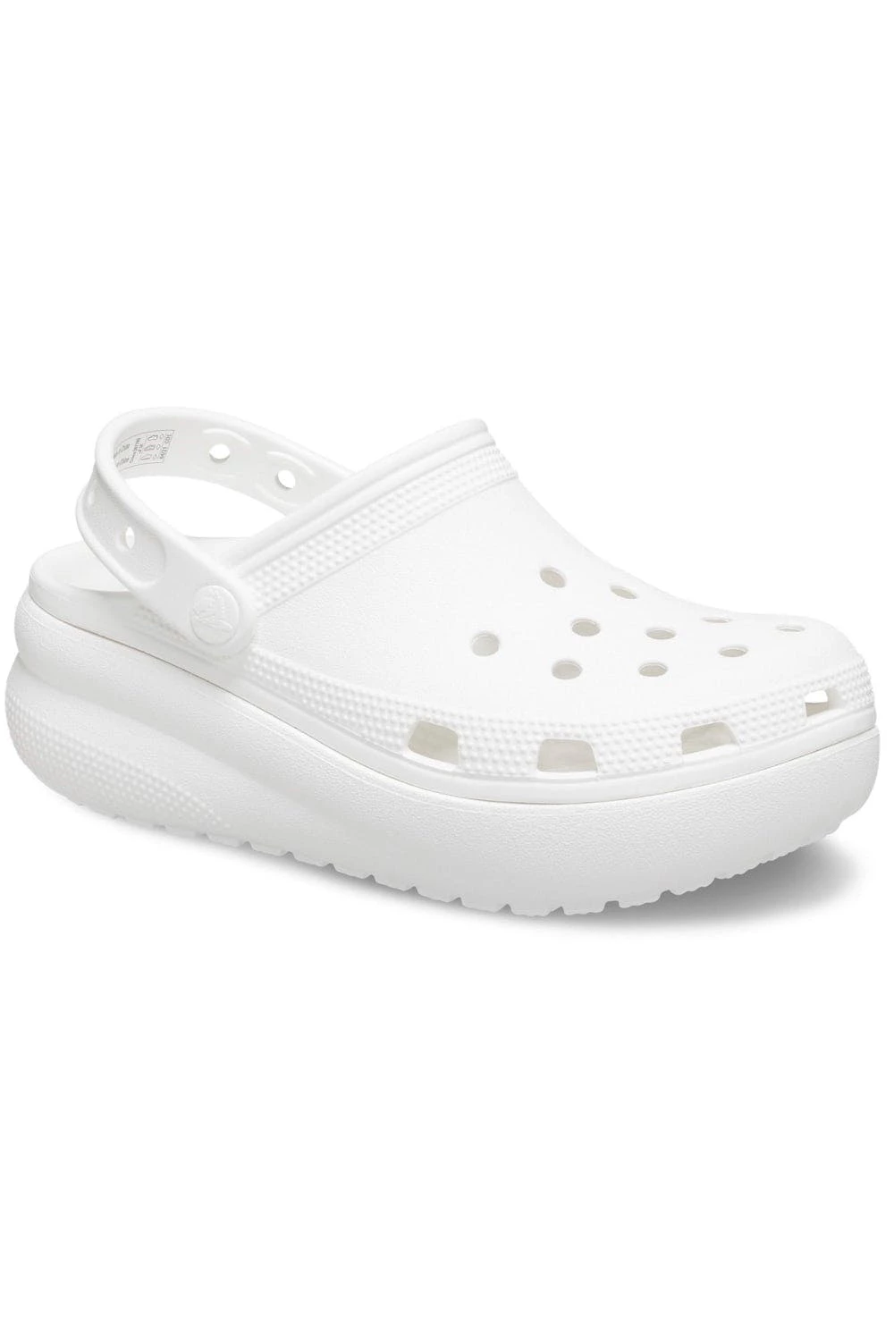Crocs Childrens/Kids Classic Cutie Clogs - White 5 Crocs Childrens/Kids Classic Cutie Clogs - White - Image 3