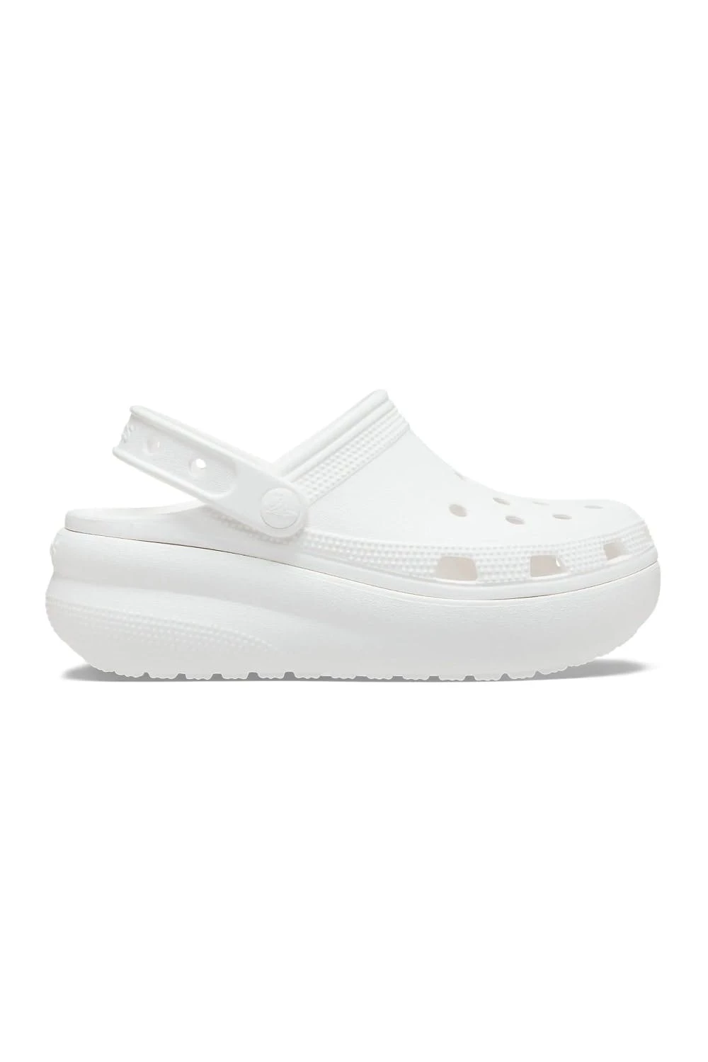 Crocs Childrens/Kids Classic Cutie Clogs - White 6 Crocs Childrens/Kids Classic Cutie Clogs - White - Image 4