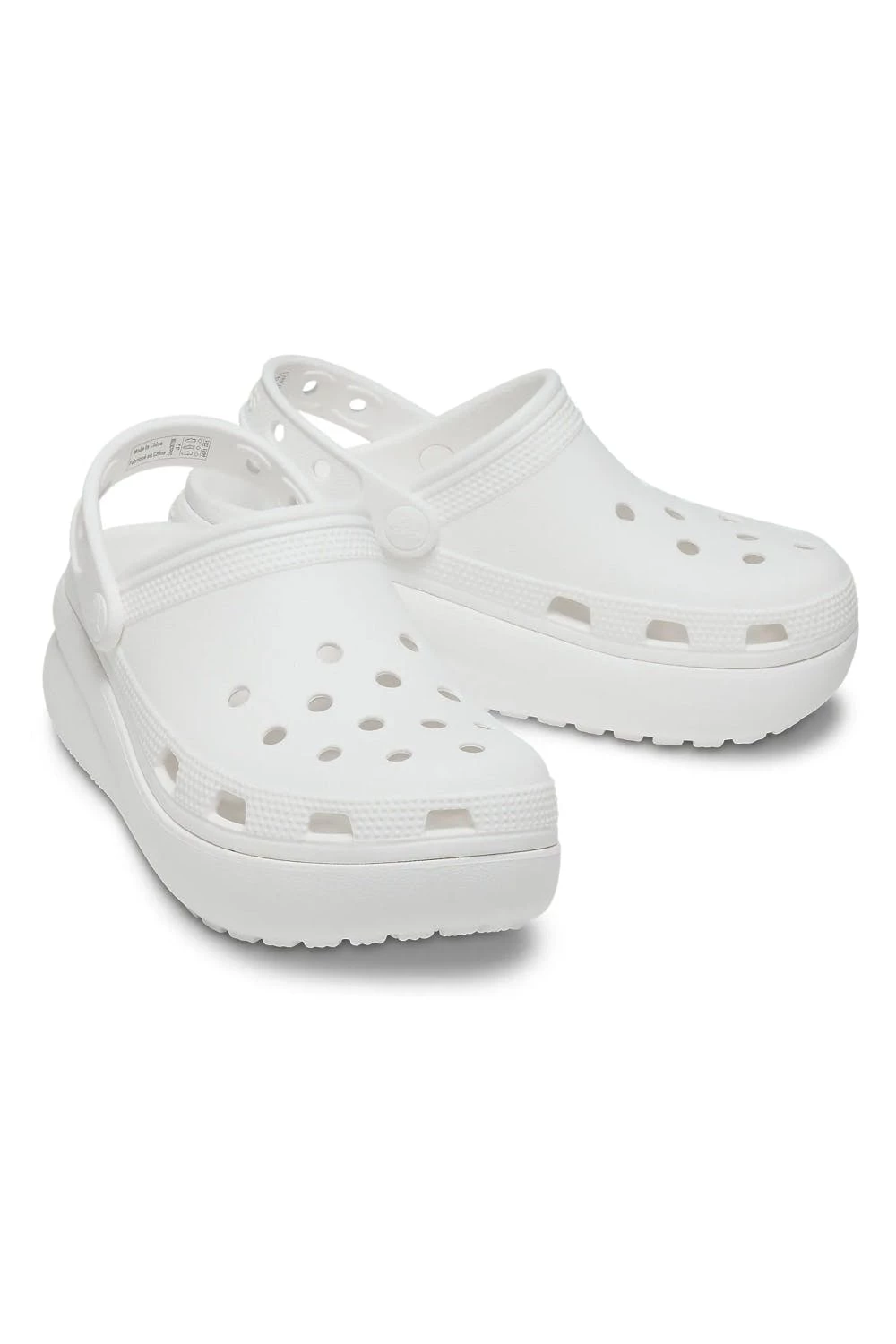 Crocs Childrens/Kids Classic Cutie Clogs - White 4 Crocs Childrens/Kids Classic Cutie Clogs - White - Image 2