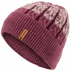 TRESPASS Womens/Ladies Zindy Knitted Beanie - Fig