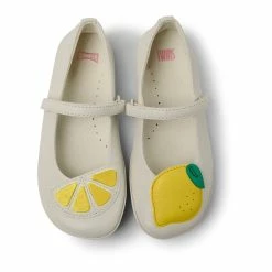Camper Ballerinas Right - White