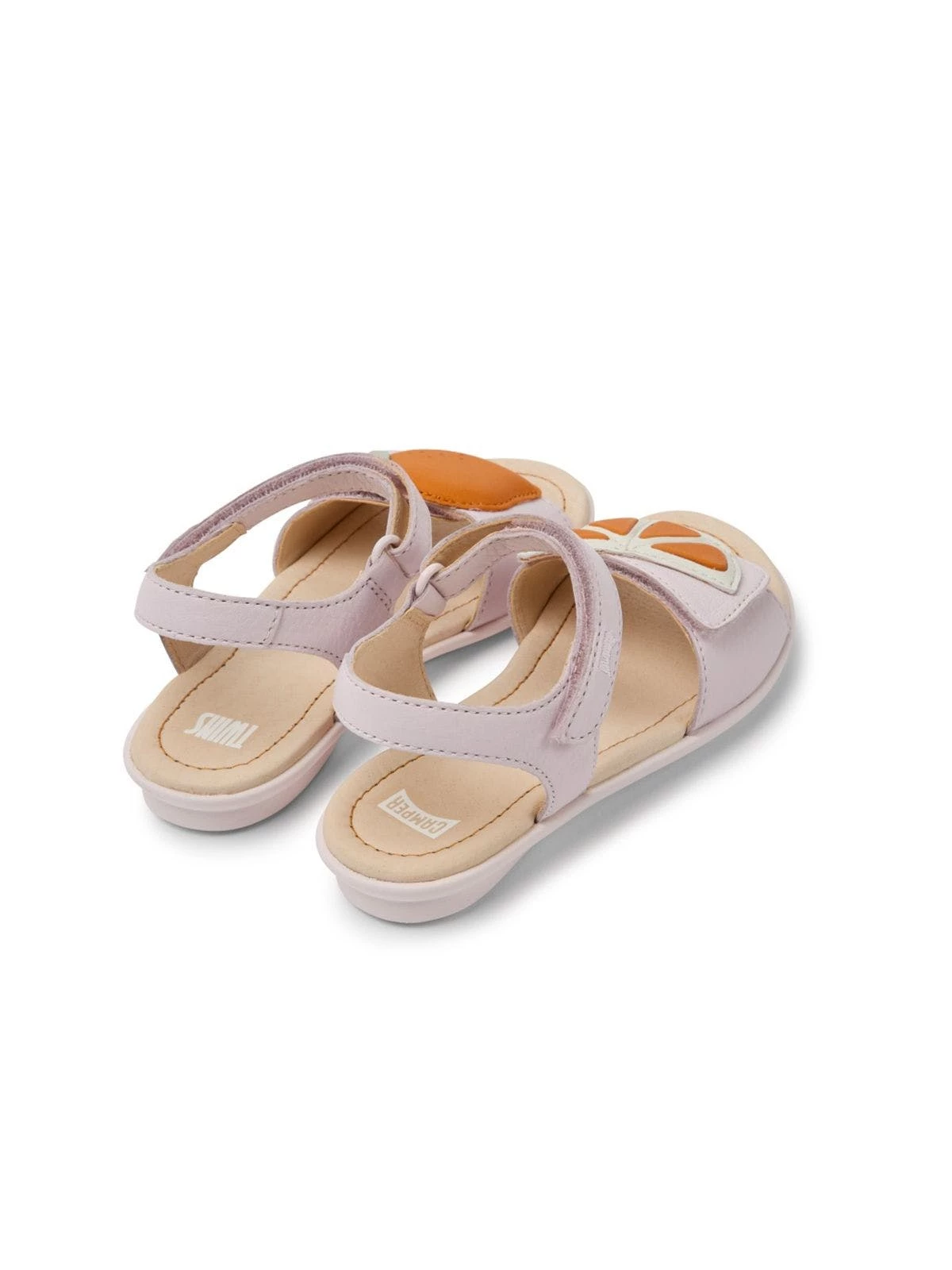Camper Kids Unisex Twins Sandals - Pink 5 Camper Kids Unisex Twins Sandals - Pink - Image 3