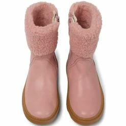 Camper Unisex Kido Ankle Boots - Pink