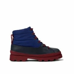 Camper Unisex Brutus Ankle Boots - Blue