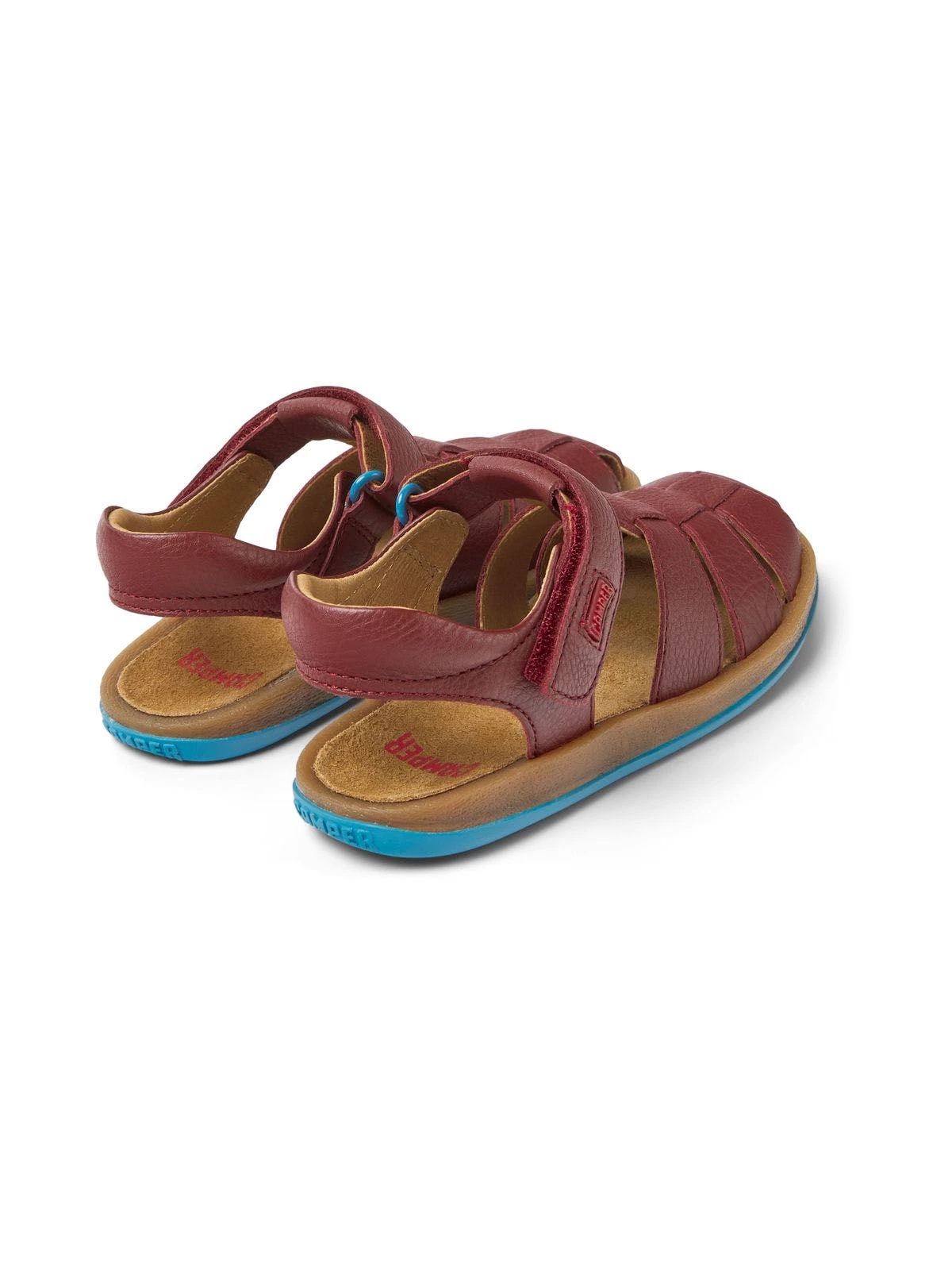 Camper Sandals Bicho - Burgundy 5 Camper Sandals Bicho - Burgundy - Image 3