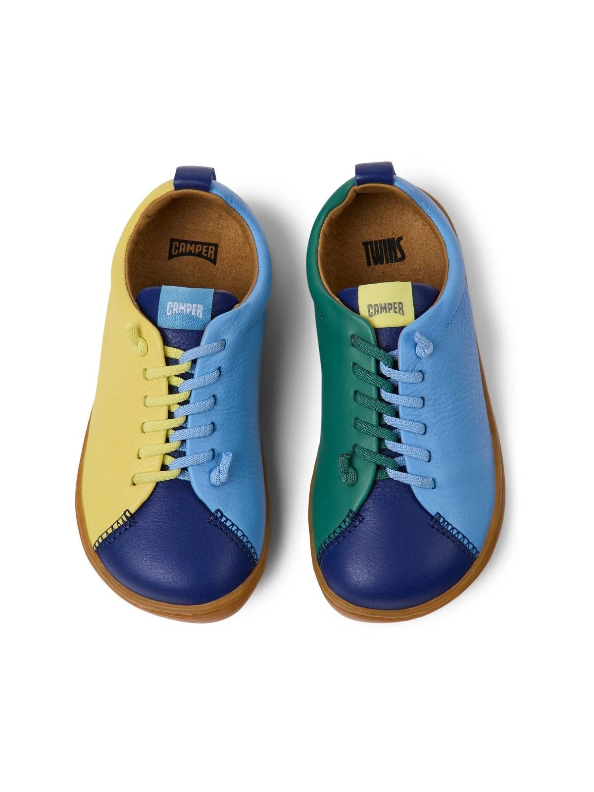 Sneakers Unisex Camper Twins - Yellow/Blue/Multi 3 Sneakers Unisex Camper Twins - Yellow/Blue/Multi