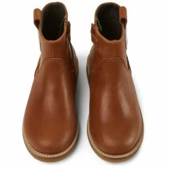 Camper Ankle Boots Unisex Twins - Brown